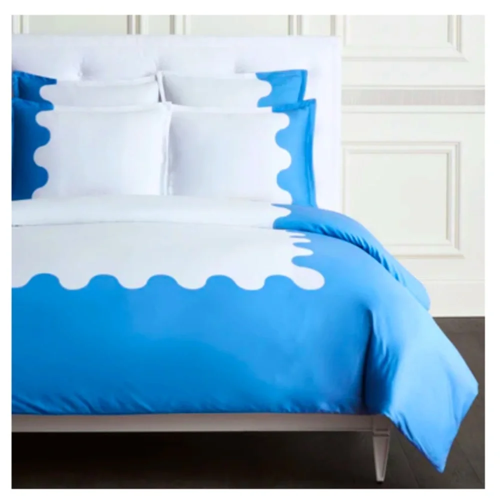 Jonathan Adler King Ripple supinated cotton pillow cases set of 2